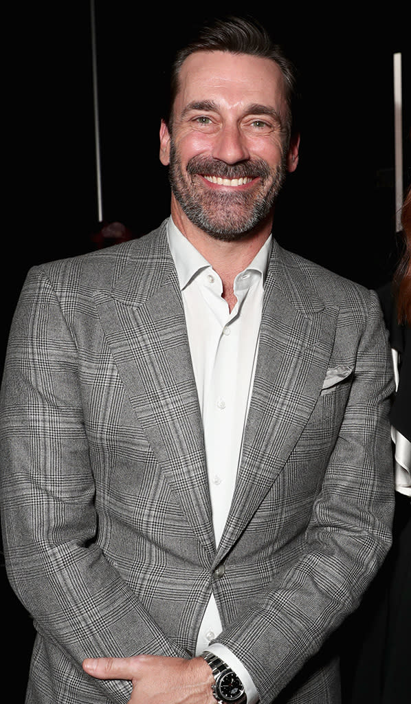 Jon Hamm doesn't love living single. 