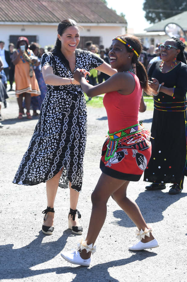 The Duchess of Sussex in Cape Town. Photo: Samir Hussein/WireImage