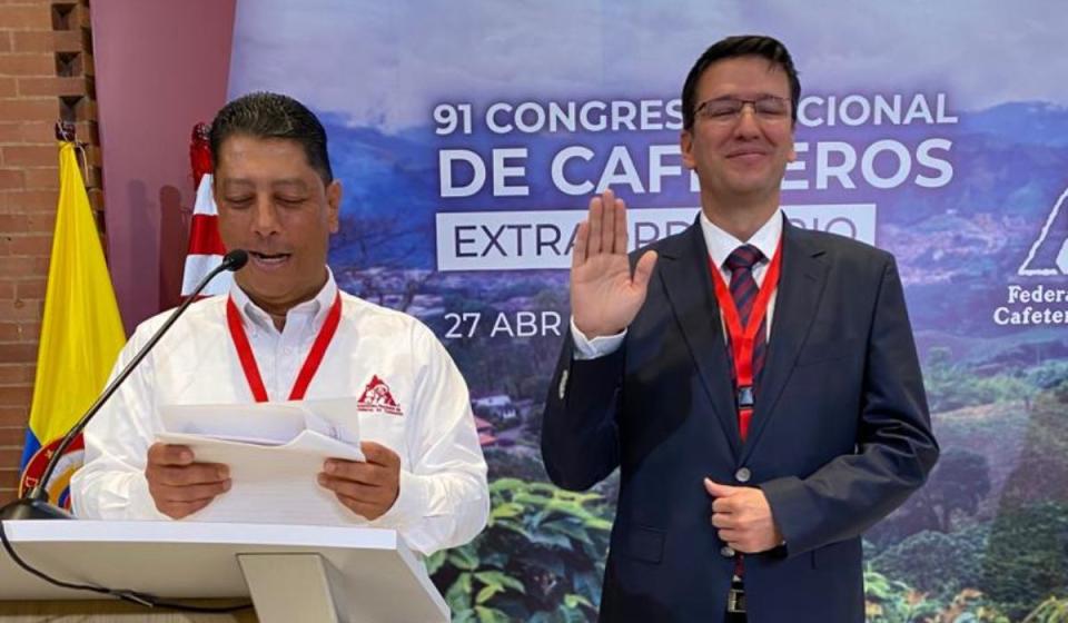 Germán Bahamón asume como nuevo gerente de Federación de Cafeteros de Colombia. Imagen: FNC.