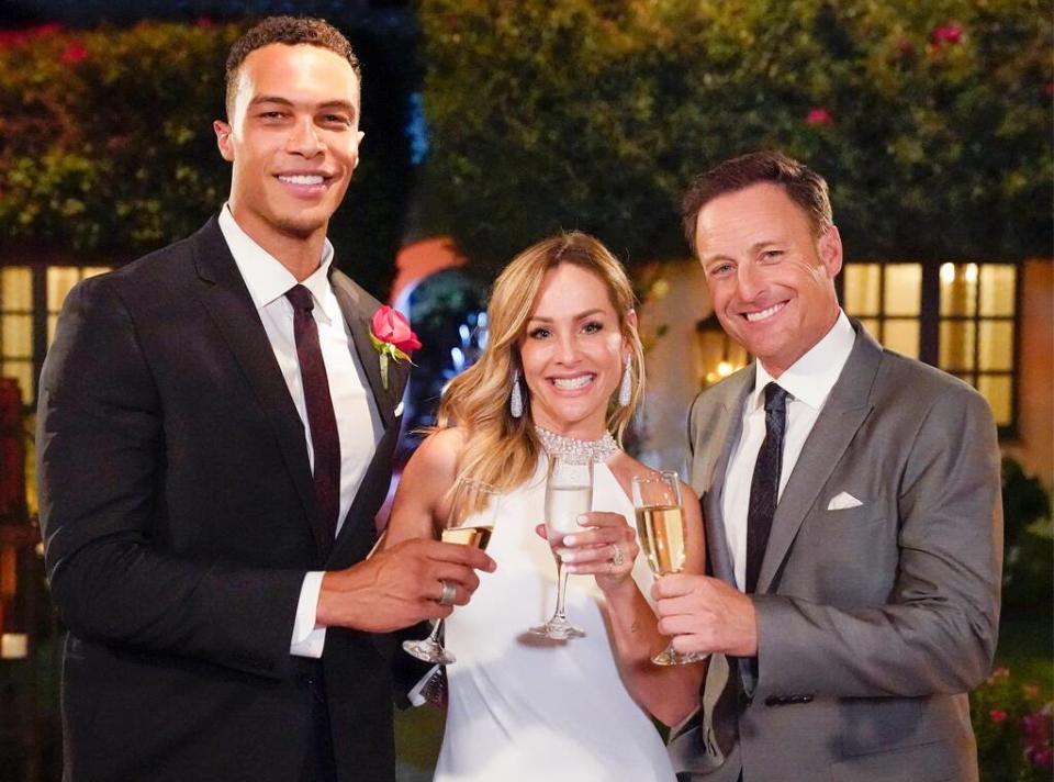 Dale Moss, Clare Crawley, Chris Harrison, Bachelorette