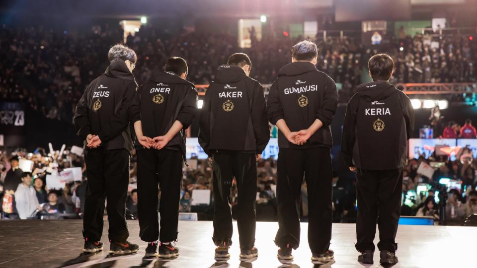 Last Dance? Zeus said this might be this T1 roster's last chance to compete together. (Photo: Riot Games)