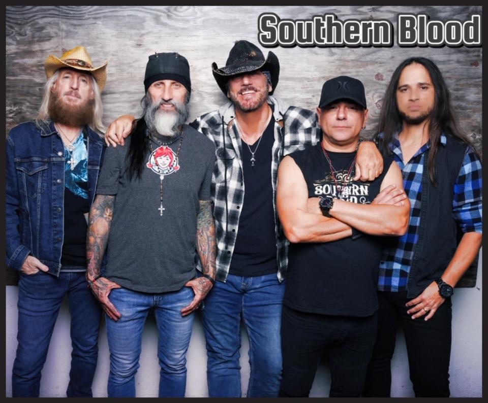 Southern Blood will give the Meyer Amphitheatre a classic Southern rocking during Sunday on the Waterfront.