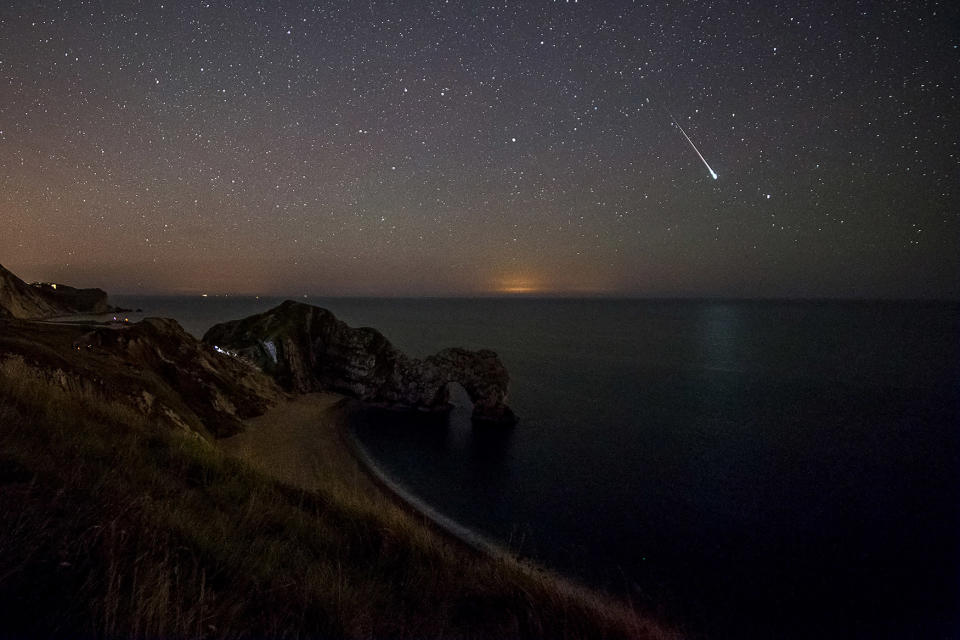 Jurassic coast meteor shower