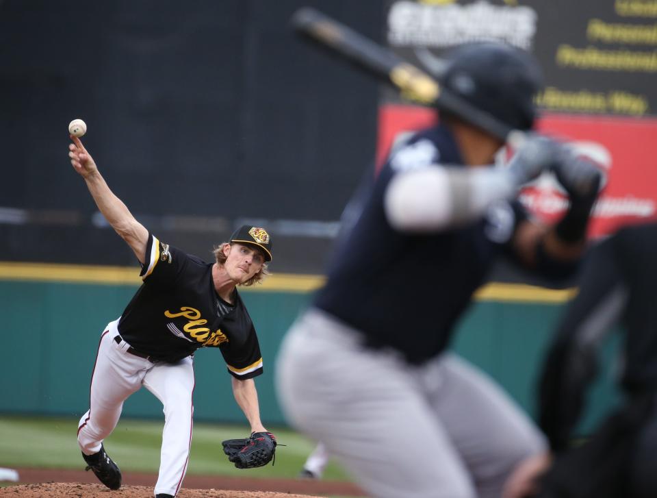 Jackson Tetreault and the rest of the Rochester Red Wings pitching staff had a rough week in St. Paul.