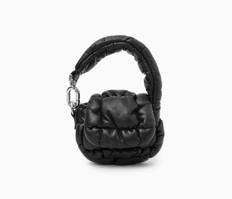 QUILTED NANO BAG - LEATHER