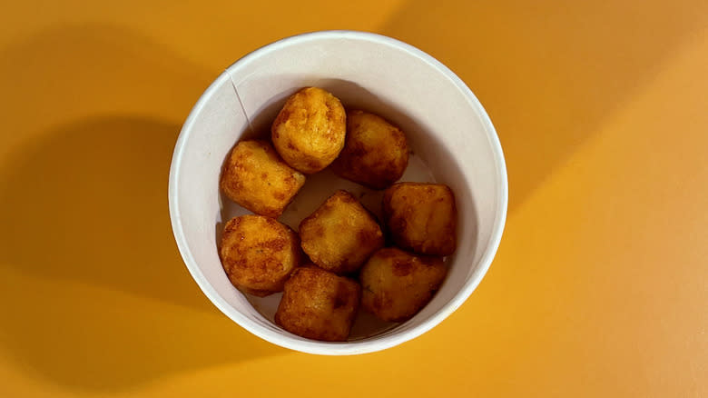 cup of tater tots