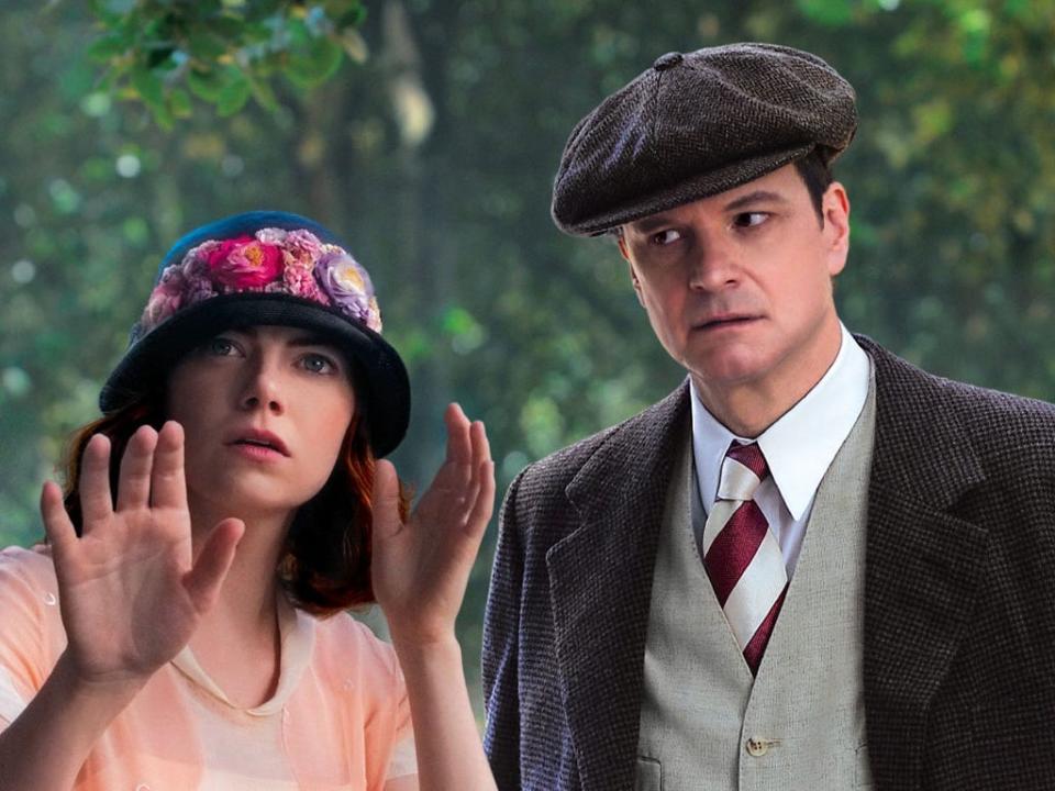 emma stone and colin firth acting in magic in the moonlight