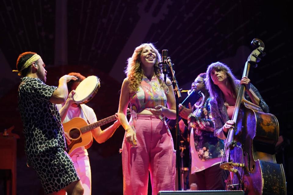 Lake Street Dive will bring its semi-acoustic Gather 'Round Tour to Birmingham's Alabama Theatre Sunday. (Photo by Erika Goldring/Getty Images for Pilgrimage Music & Cultural Festival)