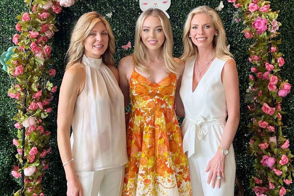 Tiffany Trump And Marla Maples Spend Easter At Mar A Lago As Melania