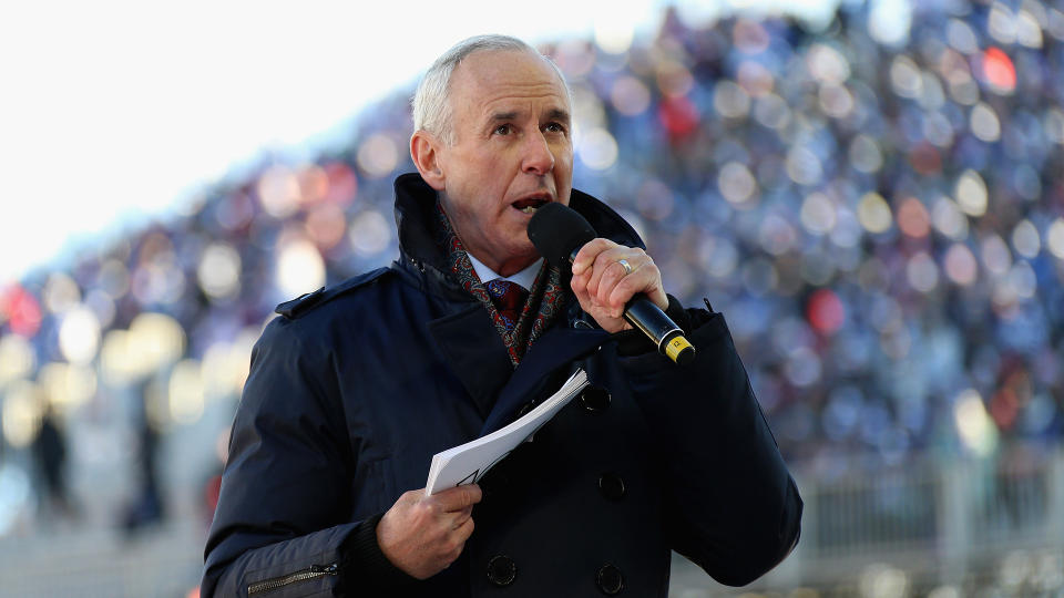 Ron MacLean says he's returning to Hockey Night in Canada next season. (Photo by Dave Sandford/NHLI via Getty Images)
