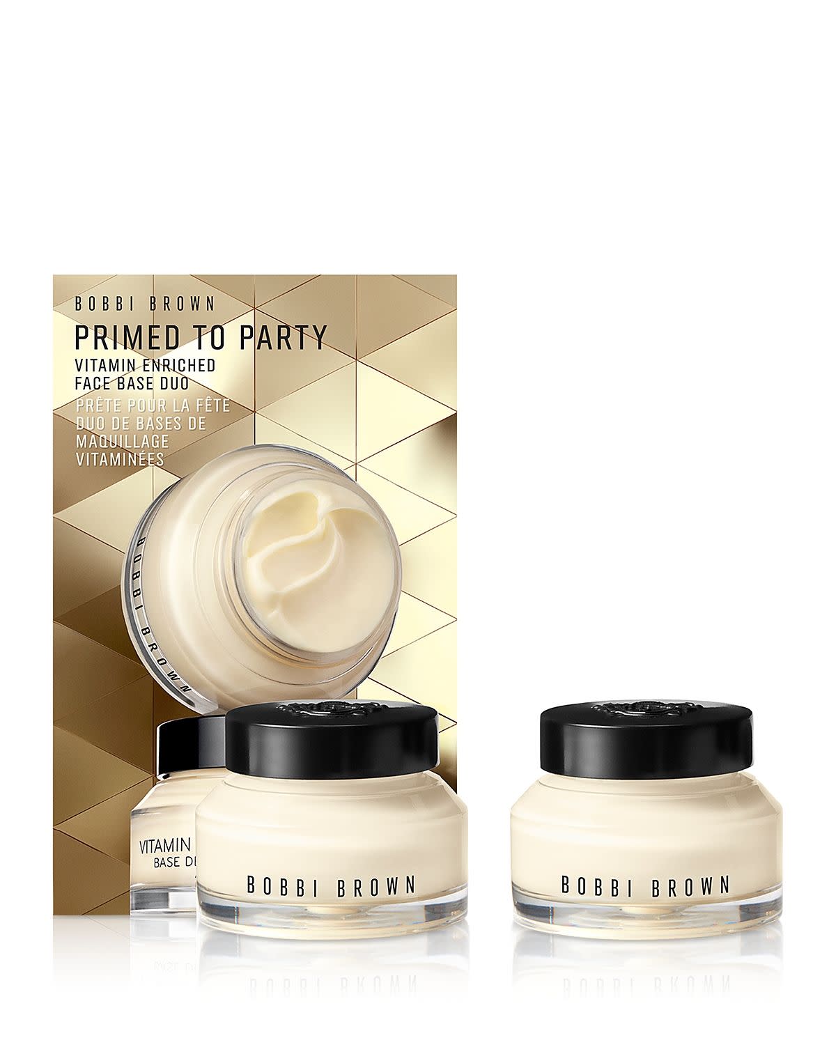 <p><a href="https://go.redirectingat.com?id=74968X1596630&url=https%3A%2F%2Fwww.bloomingdales.com%2Fshop%2Fproduct%2Fbobbi-brown-primed-to-party-vitamin-enriched-face-base-duo-134-value%3FID%3D4873799&sref=https%3A%2F%2F" rel="nofollow noopener" target="_blank" data-ylk="slk:Shop Now;elm:context_link;itc:0;sec:content-canvas" class="link rapid-noclick-resp">Shop Now</a></p><p>Primed to Party Vitamin Enriched Face Base Duo</p><p>bloomingdales.com</p><p>$71.25</p>