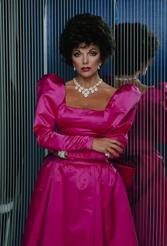 <p>ABC Photo Archives/Disney General Entertainment</p> Joan Collins on 'Dynasty'