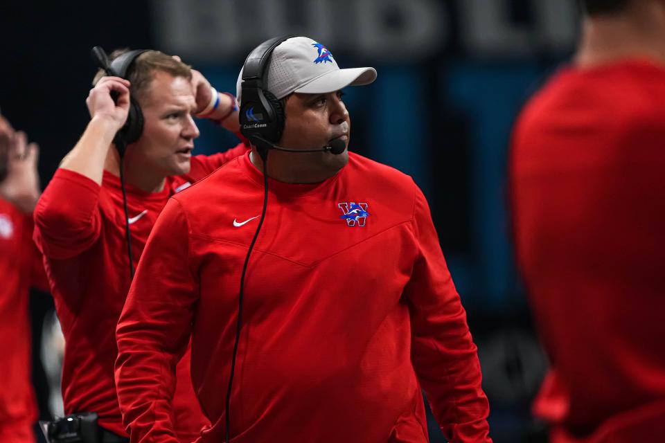 Westlake head coach Tony Salazar said he doesn't mind playing rival Lake Travis early in the schedule, as the two schools did last year. "That's just the way it is — we have no control over the scheduling of district opponents," he said.