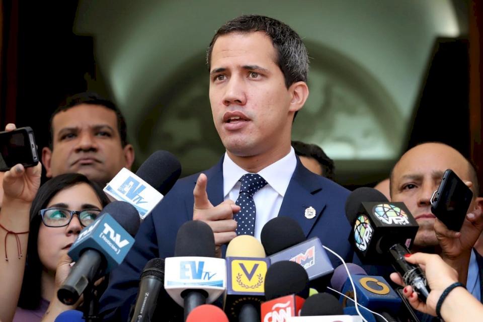 委內瑞拉反對派領袖瓜伊多(Juan Guaido) (圖:瓜伊多推特)