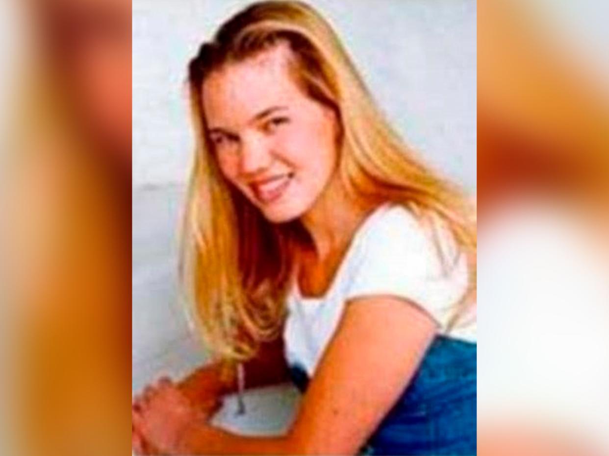 This undated photo released by the FBI shows Kristin Smart.