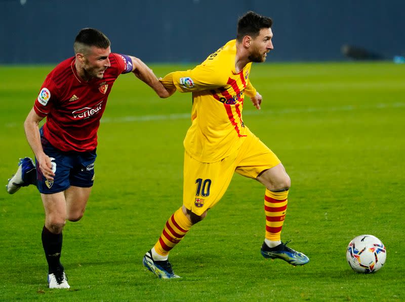 La Liga Santander - Osasuna v FC Barcelona