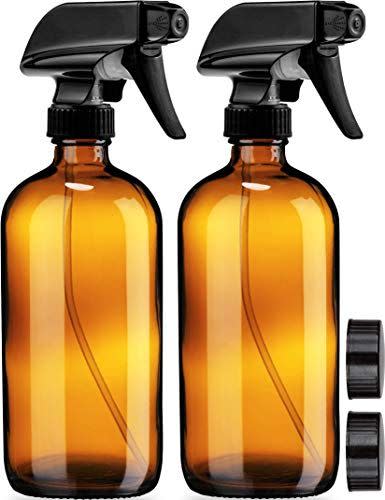 14) Sally's Organics Amber Glass Spray Bottles