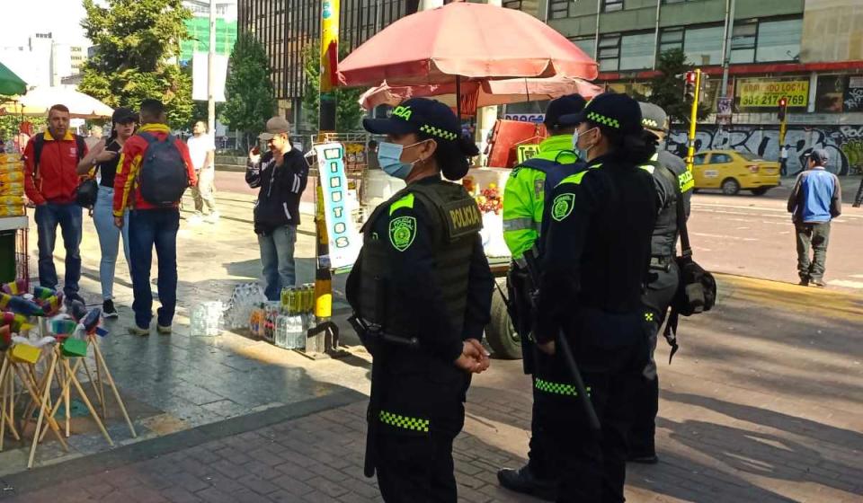 Proponen cambiar de Ministerio a la Policía Nacional de Colombia. Imagen tomada de @PoliciaBogota, en Twitter