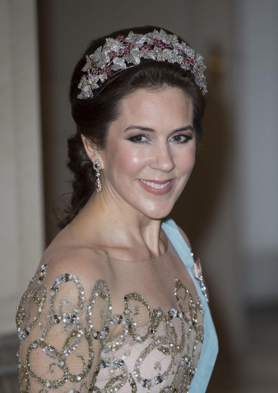 Crown Princess Mary of Denmark’s Ruby Tiara