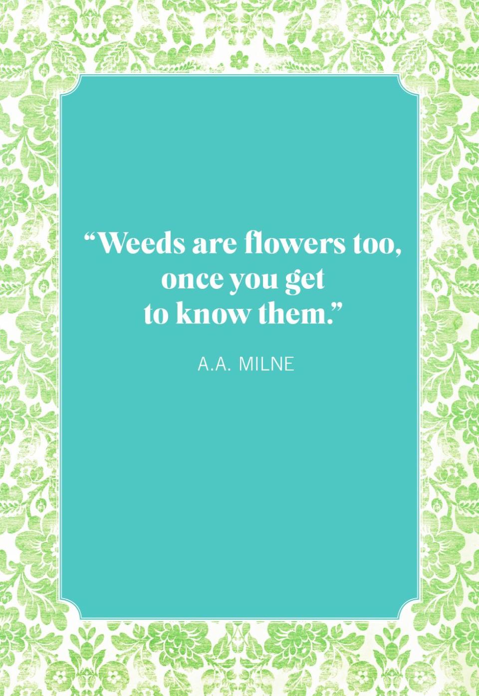 flower quotes milne