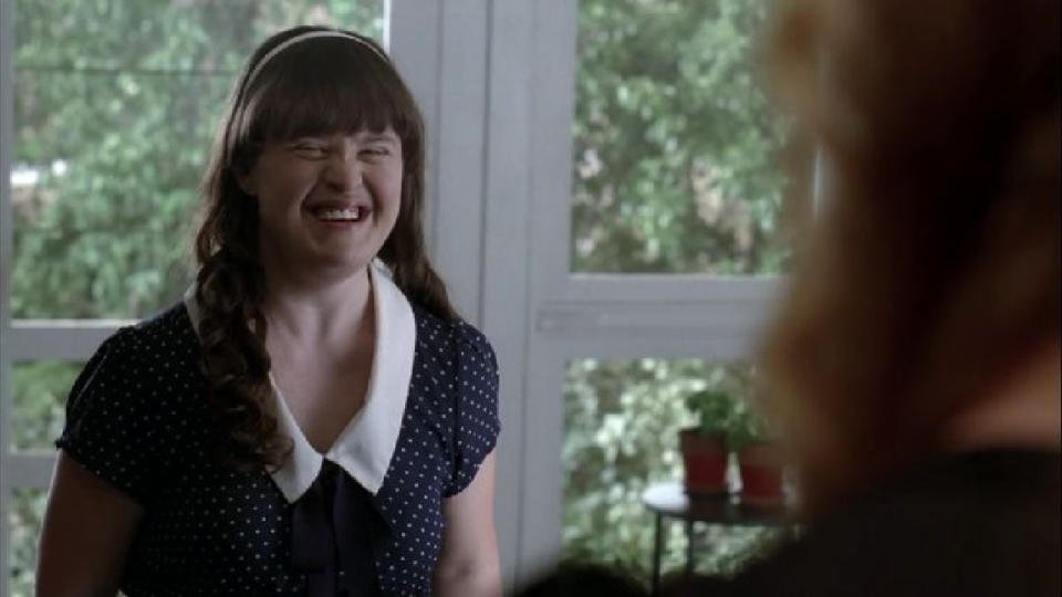 Jamie Brewer in American Horror Story.