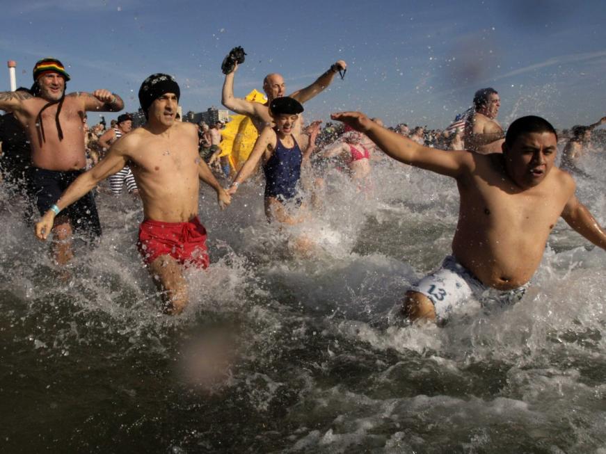 coney island polar bear plunge 2012