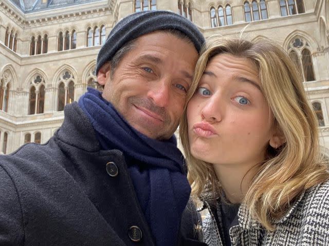 Patrick Dempsey Instagram Patrick Dempsey and daughter Talula