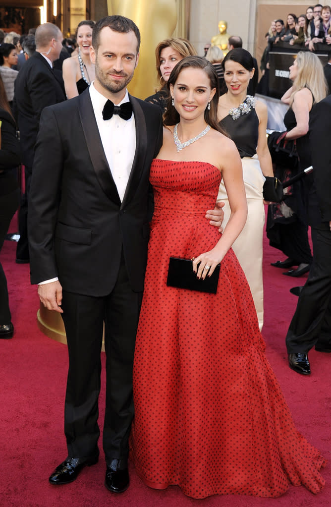 2012 Oscar Arrivals Natalie Portman