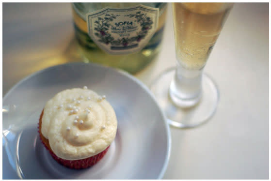 Champagne Cupcakes