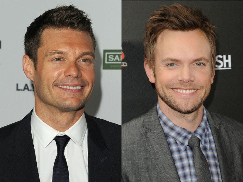 Ryan Seacrest and Joel McHale