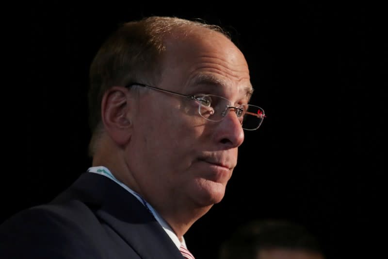 FILE PHOTO: FILE PHOTO: Larry Fink, Chief Executive Officer of BlackRock