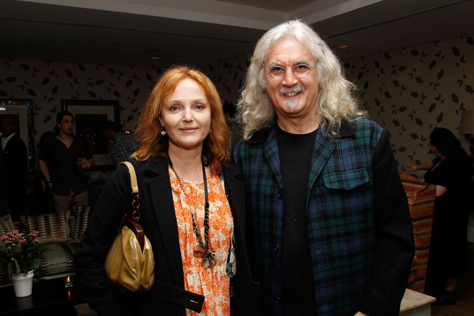 Cyrus NY Screening 2010 Miranda Richardson Billy Connolly