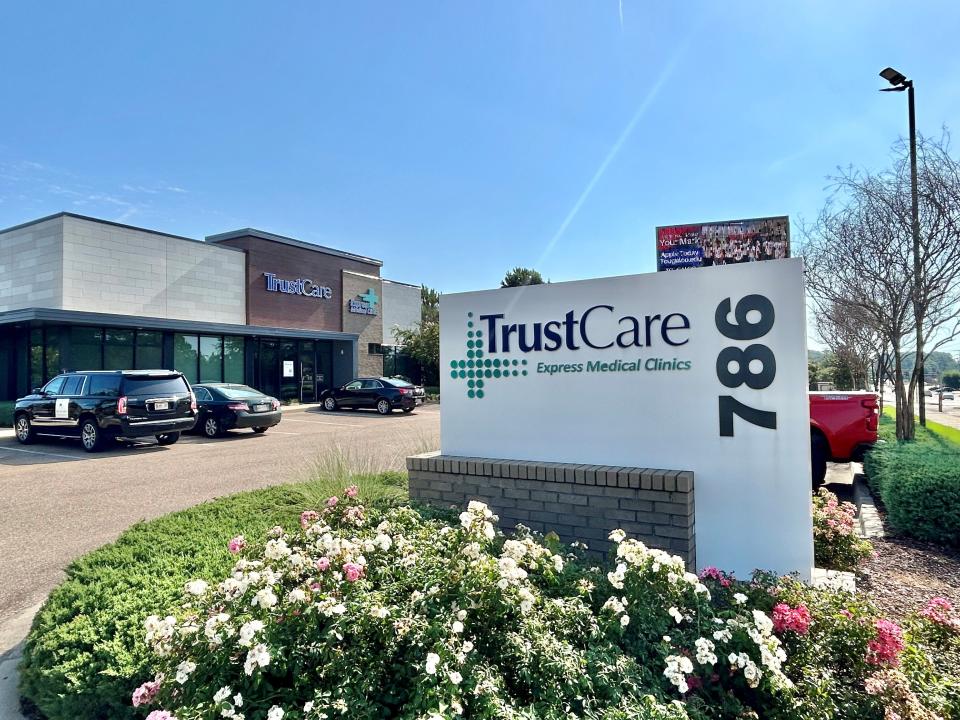 TrustCare Medical Clinic at 786 Lake Harbour Dr., in Ridgeland is one of 10 clinics in the Jackson metro area. All of the TrustCare clinics in central Alabama were closed this past weekend.