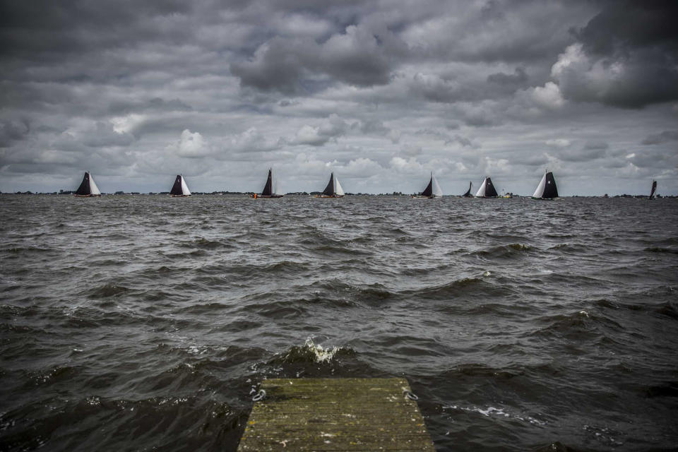 Skutsjesilen boat race