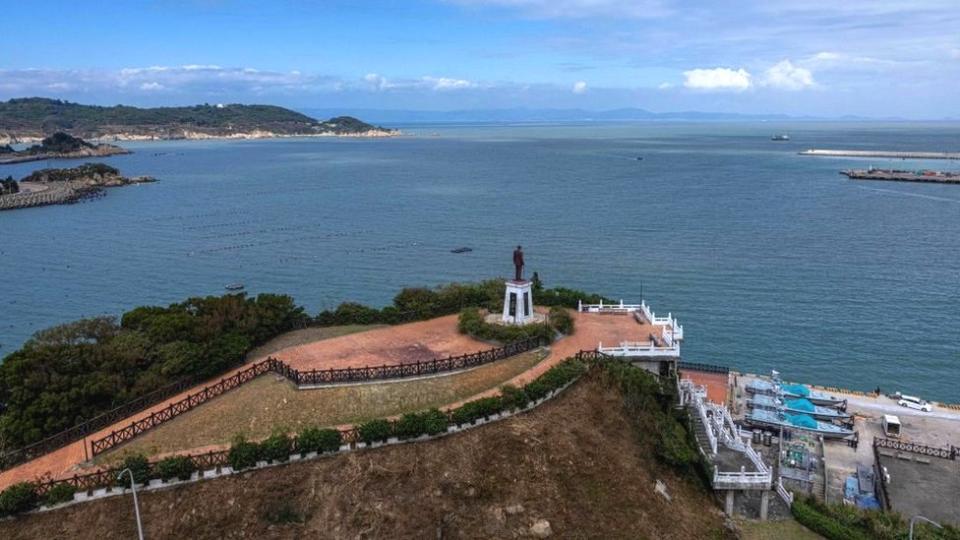 台灣馬祖列島南竿島中正紀念公園全景