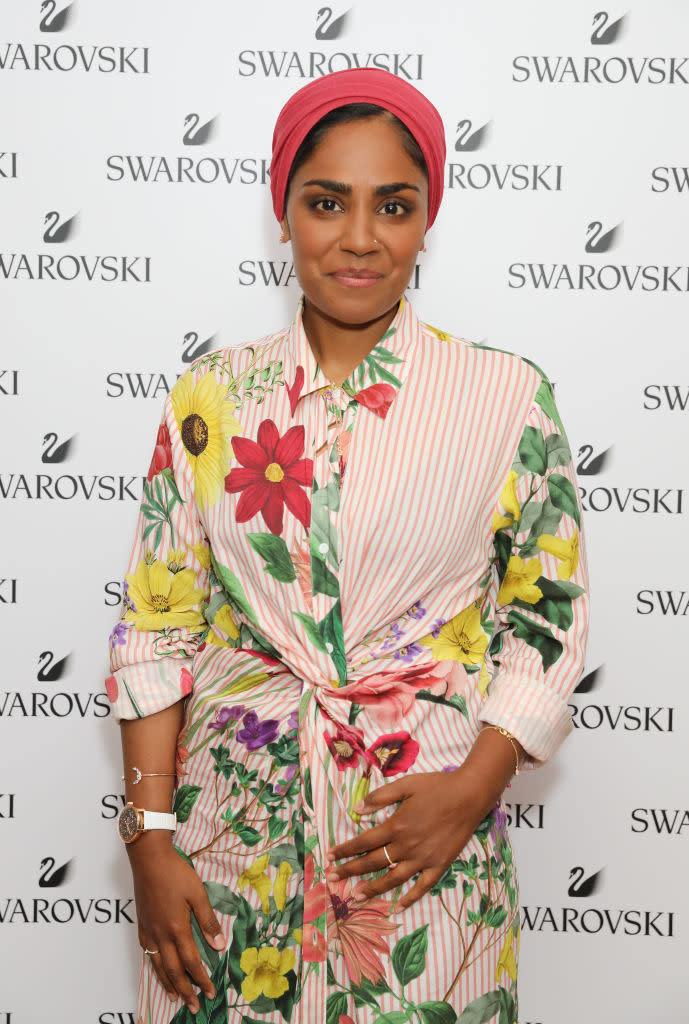 Nadiya Hussain has opened up about how cooking has helped her cope with family grief, pictured in May 2019. (Getty Images)