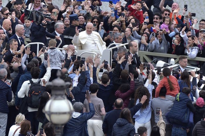 Pope Francis presides over Easter Sunday Mass