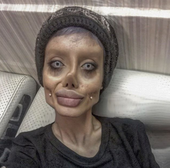 Some online critics have commented on her 'zombie-like' appearance. Photo: Instagram