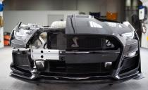 <p>The front splitter wickets, L-shaped add-on strakes to aid net downforce, were also developed in a fraction of the normal time thanks to 3D printing.</p>