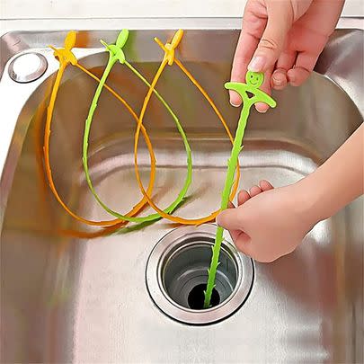 These handy drain cleaning tools