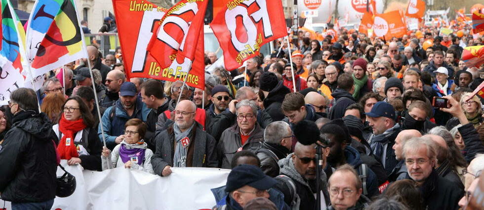 Dans la capitale, le cortège s'élancera à 14 heures de la place de la République vers la Nation. (Photo d'illustration).  - Credit:Jean-Baptiste Quentin / MAXPPP / PHOTOPQR/LE PARISIEN/MAXPPP