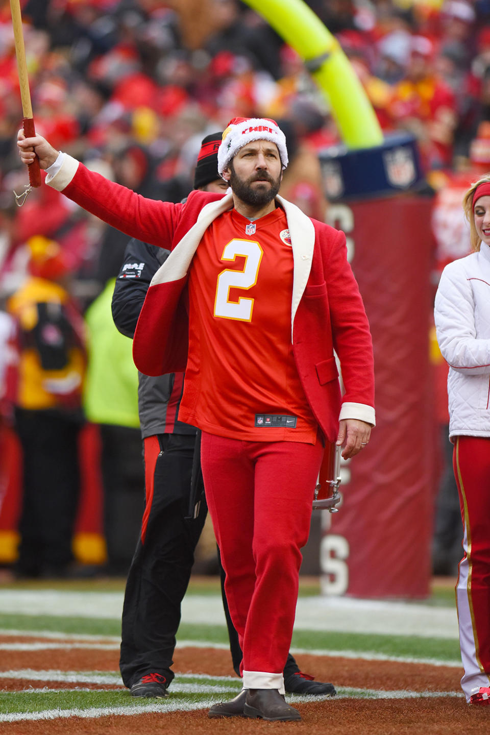 <p>Paul Rudd has deep roots in Kansas City and has long supported the city’s sports teams. In fact, he was named <a href="https://people.com/sports/paul-rudd-kansas-city-chiefs-afc-championship/" rel="nofollow noopener" target="_blank" data-ylk="slk:a spirit leader;elm:context_link;itc:0;sec:content-canvas" class="link ">a spirit leader</a> for the Chiefs ahead of the 2020 AFC Championship game at Arrowhead Stadium.</p>