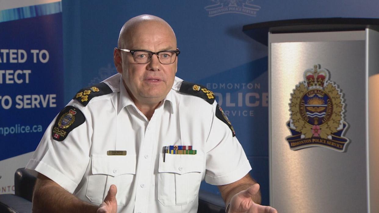 Amid ongoing encampment sweeps by the City of Edmonton and Edmonton police, some residents are calling for police chief Dale McFee to resign over being an “unethical political conflict of interest.