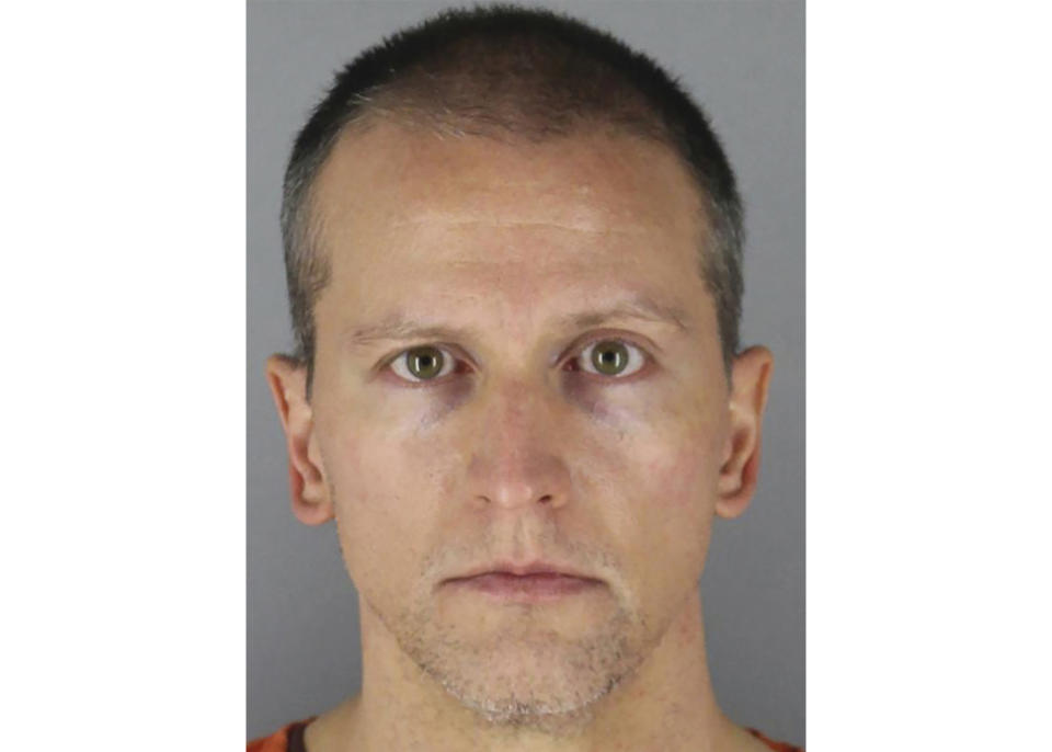 FILE - This undated photo provided by the Hennepin County Sheriff's Office in Minnesota on June 3, 2020, shows former Minneapolis Police Officer Derek Chauvin. On Tuesday, July 18, 2023, the Minnesota Supreme Court rejected Chauvin’s request to hear his appeal of his conviction for second-degree murder in the killing of George Floyd, and his attorney said Wednesday, July 19, that they will now take the case to the U.S. Supreme Court. (Hennepin County Sheriff's Office via AP, File)