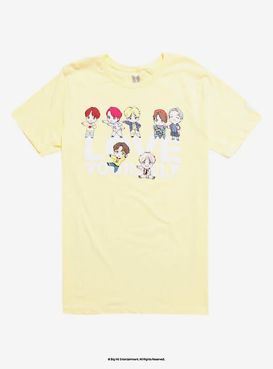 7) BTS Character T-Shirt