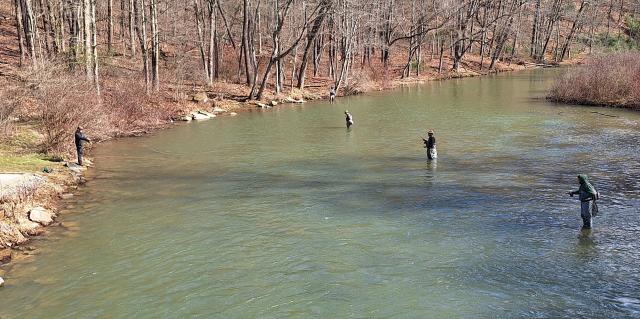 Opening day at Roaring River draws anglers