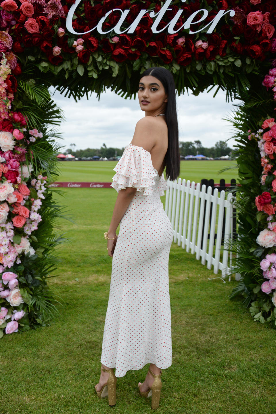 Neeham Gill at the Cartier Queen’s Cup Polo