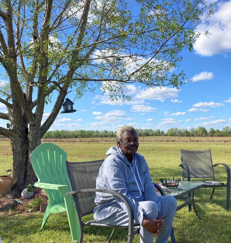 Shirley Alford, who lives down a dirt road from a couple who has sued forever chemical manufacturers, says she drank well water for years, not knowing about forever chemical pollution in her well.. Alford lives in Darlington County, SC., across from a farm that relied on sludge fertilizer that was later found to contain forever chemicals. She suffers from cancer.