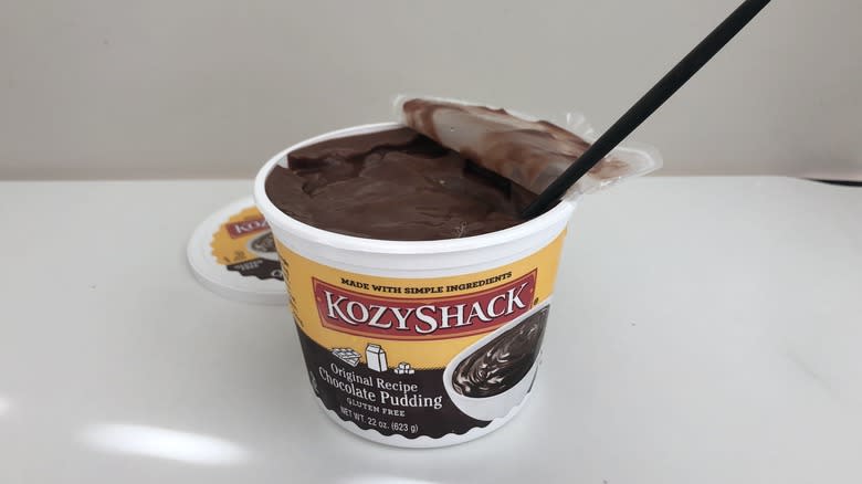 KozyShack chocolate pudding