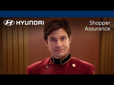 <p>Jason Bateman teams up with Hyundai as the elevator attendant who operates an elevator that only goes to <em>terrible</em> places... including the car shopping experience. But no, no: not if you're buying a Hyundai, because Hyundai? They make car shopping better.</p><p><a rel="nofollow noopener" href="https://www.youtube.com/watch?v=B5FzKB5TW0Y" target="_blank" data-ylk="slk:See the original post on Youtube;elm:context_link;itc:0;sec:content-canvas" class="link ">See the original post on Youtube</a></p>